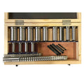 Keyway Broach Kit 22pcs Keyway Broach Set HSS Metric Keyway Cutting Tool for CNC Machine Precision