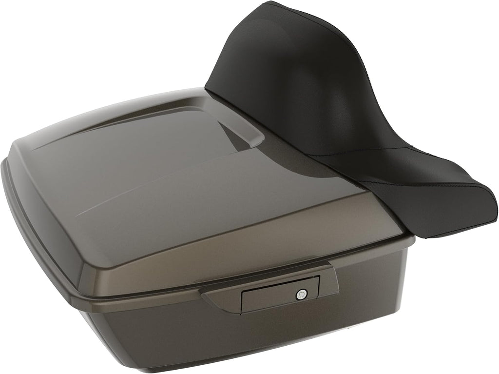 Tour Pack Latches River Rock Gray,Tour Pack Trunk Lid Latch with Keys Fit for Harley Touring/Road King/Road Glide/Street Glide/Electra Glide/Ultra-Classic 2014+