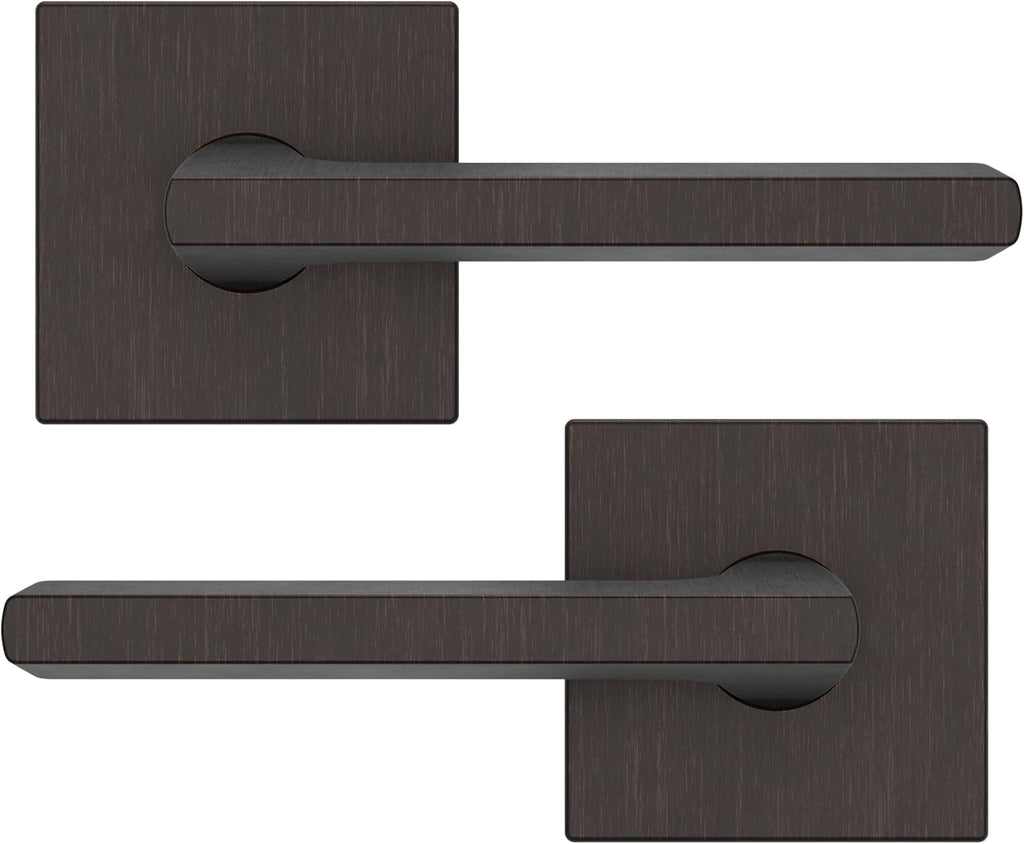 Baldwin 5162112PASS 5162.Pass 5162 Passage Door Lever Set with R017 Rose from The Estate Collection