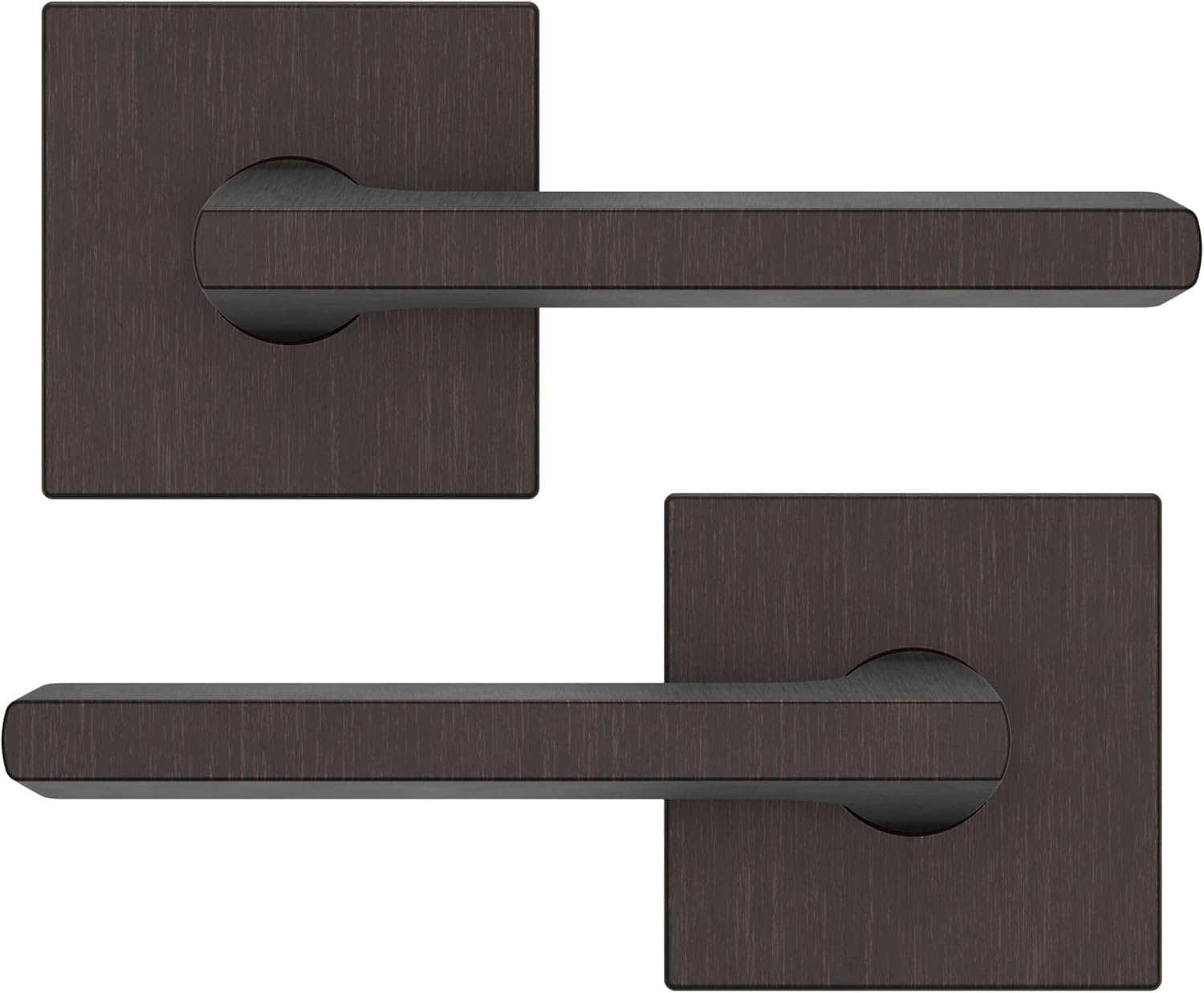 Baldwin 5162112PASS 5162.Pass 5162 Passage Door Lever Set with R017 Rose from The Estate Collection
