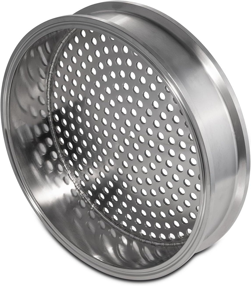 BVV Bottom Weld Tri-Clamp Filter Plate size 10-inch