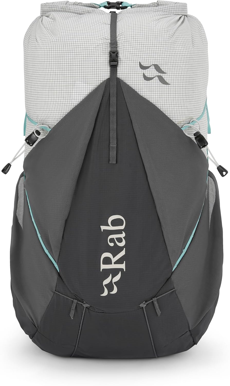 Rab Women's Muon ND Hiking Pack - Lightweight Durable Backpack for Hiking, Trekking, & Backpacking - Pewter/Graphene - 40-Liter (Back Length - Small)
