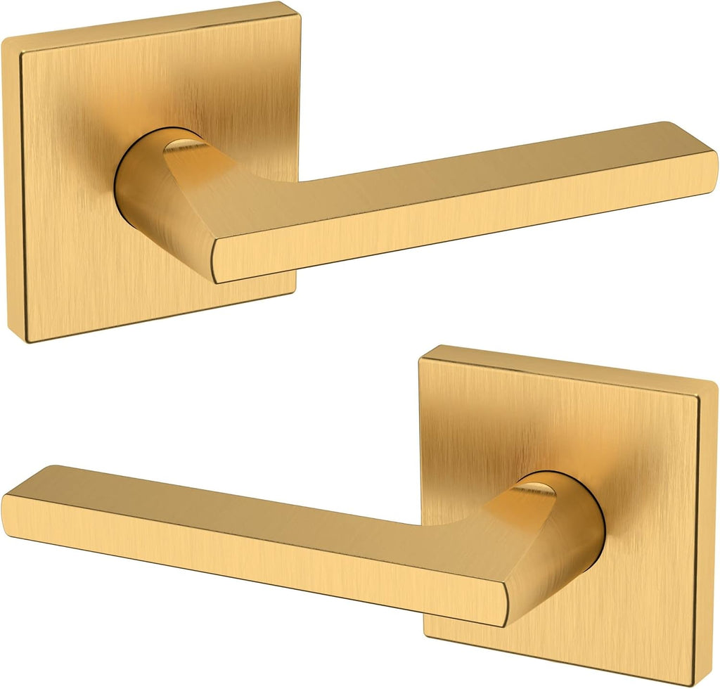 Baldwin 5162.Pass 5162 Passage Door Lever Set with R017 Rose from The Estate Collection - Lifetime Graphite Nickel