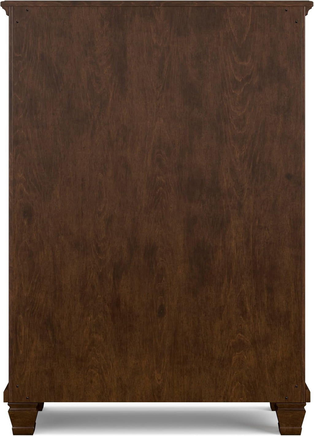 Signature Design by Ashley Danabrin Traditional 5 Drawer Chest for Bedroom, Dark Brown