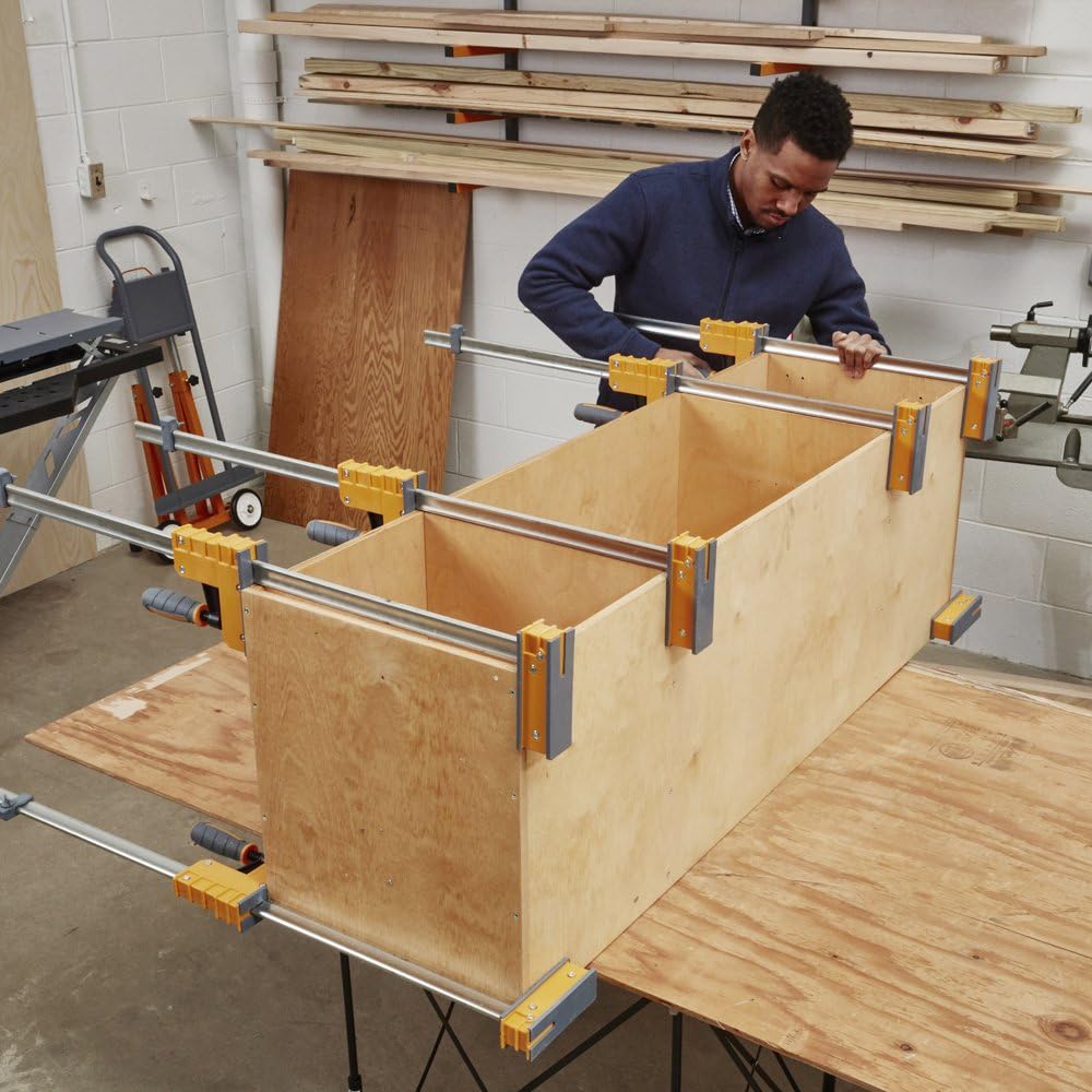 Bora Woodworking Parallel Clamp Set with 50' and 40' Clamps