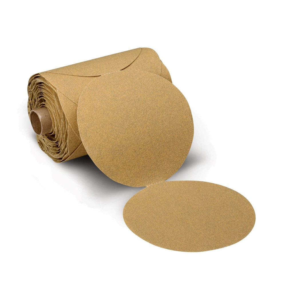 3M Stikit Paper Disc Roll 236U, P240 C-Weight, 6 in x NH, Die 600Z, 100 Discs per roll