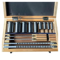 Keyway Broach Kit Keyway Broach Set HSS Metric Keyway Cutting Tool for CNC Machine Precision 18pcs