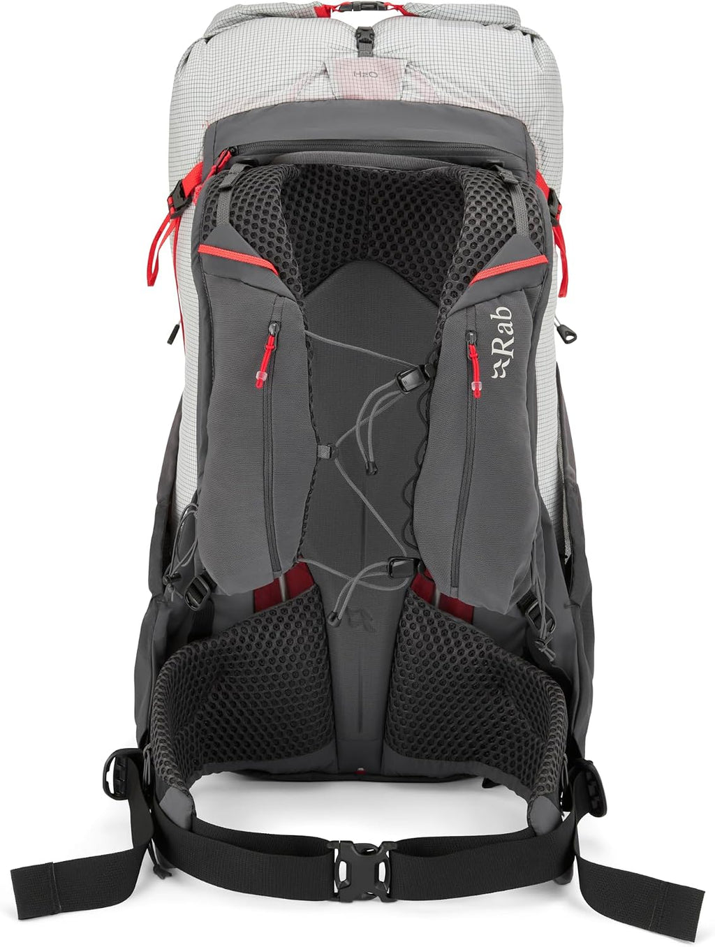 Rab Muon Hiking Pack - Lightweight Durable Backpack for Hiking, Trekking, & Backpacking - Pewter/Graphene - 40-Liter (Back Length - Medium)