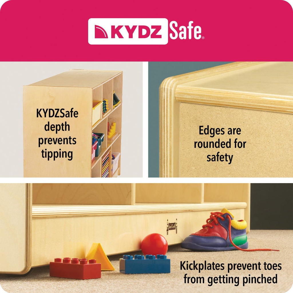 Jonti-Craft 37410JC Literacy Couch - Key Lime