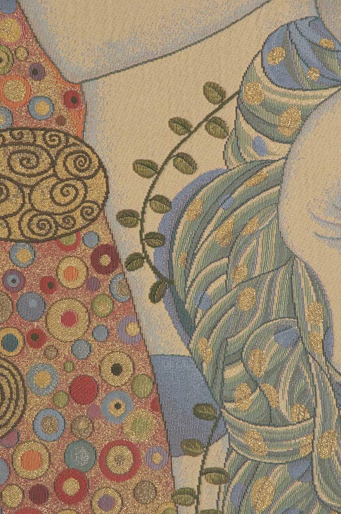 C Charlotte Home Furnishings Inc 3 Ages European Tapestry Wall Hanging | Viscose Cotton and Polyester Blend Wall Art | 44 in. x 24 in | Home Decor Accents | By Gustav Klimt
