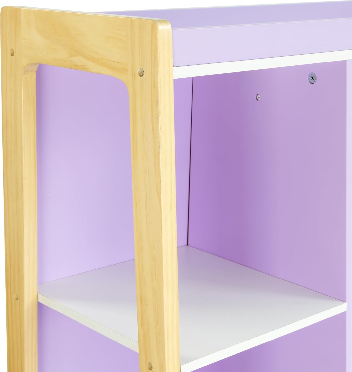 Humble Crew Kids Dress Up Closet with Mirror, Costume Storage Organizer with Hanging Rod & Shelves, Pretend Play Wardrobe for Playroom & Bedroom