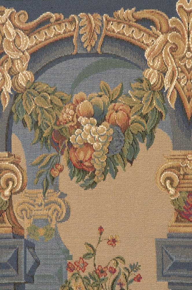 C Charlotte Home Furnishings Inc Loggia Columns European Tapestry Wall Hanging | Viscose Cotton and Polyester Blend Wall Art | 54 in. x 42 in | Home Decor Accents | Inspired by Famous