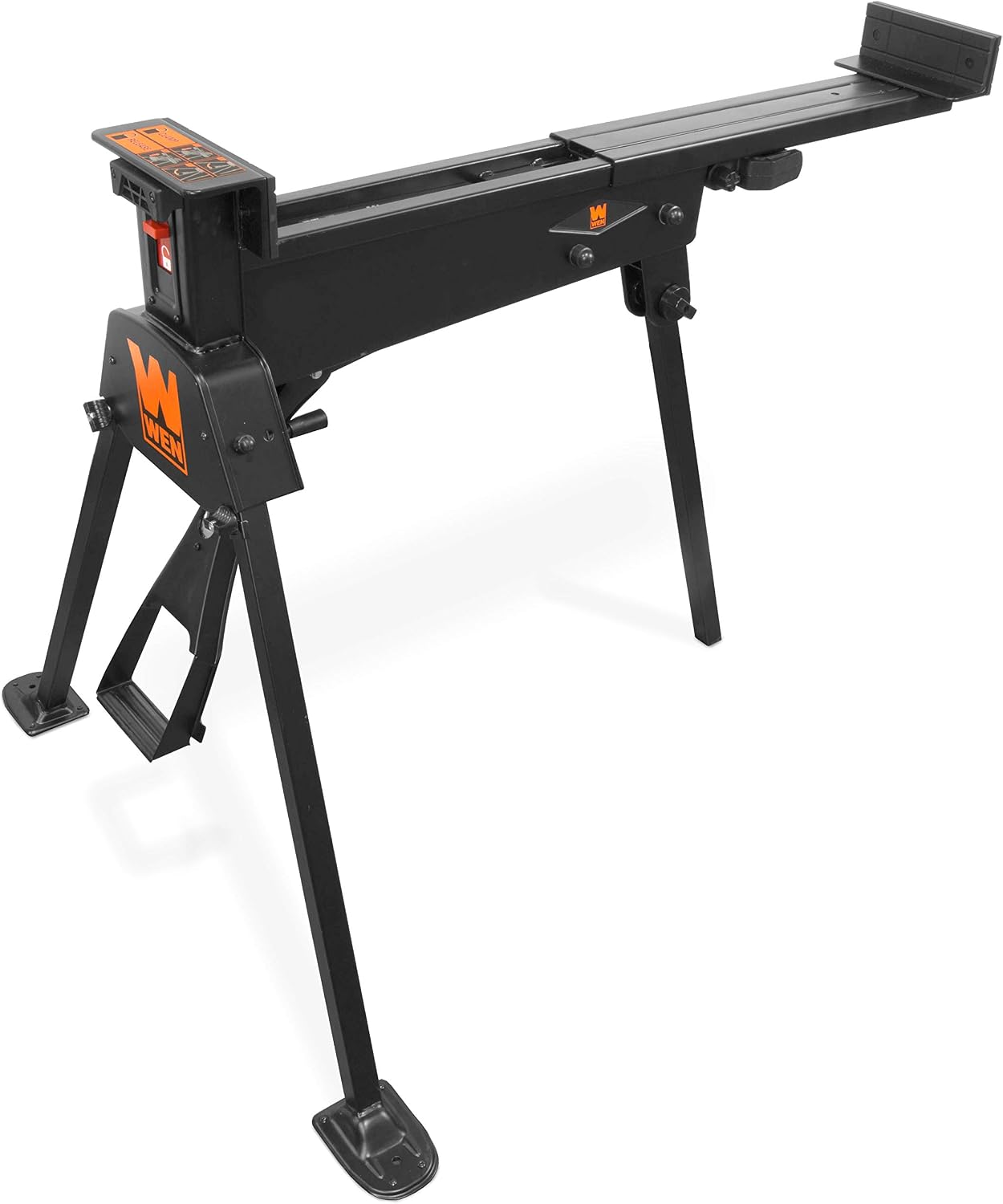 WEN Clamping Saw Horse and Work Bench, 600-Pound Capacity (WA601) Black