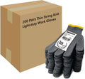 Evridwear Cotton Work Gloves Light-duty String Knit BBQ Glove Liner for Outdoor Cooking, Painting, Gardening 10/200 Pairs