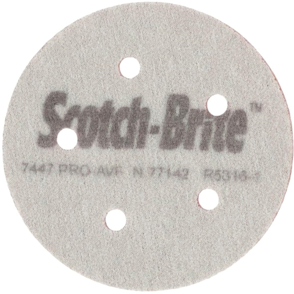3M Scotch-Brite HOOKIT 7447 PRO DISC, 5 in X NH (00076308771423) (40/Each)