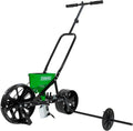 Chapin 8701G Garden Push Seeder Planter, 6 Seed Plates for up to 20 Varieties of Seeds, Zinc Plow Blade, Row Marker, Powder Coated Steel Frame, Accurate Seed Drill for Gardeners, Use in Prepared Soil