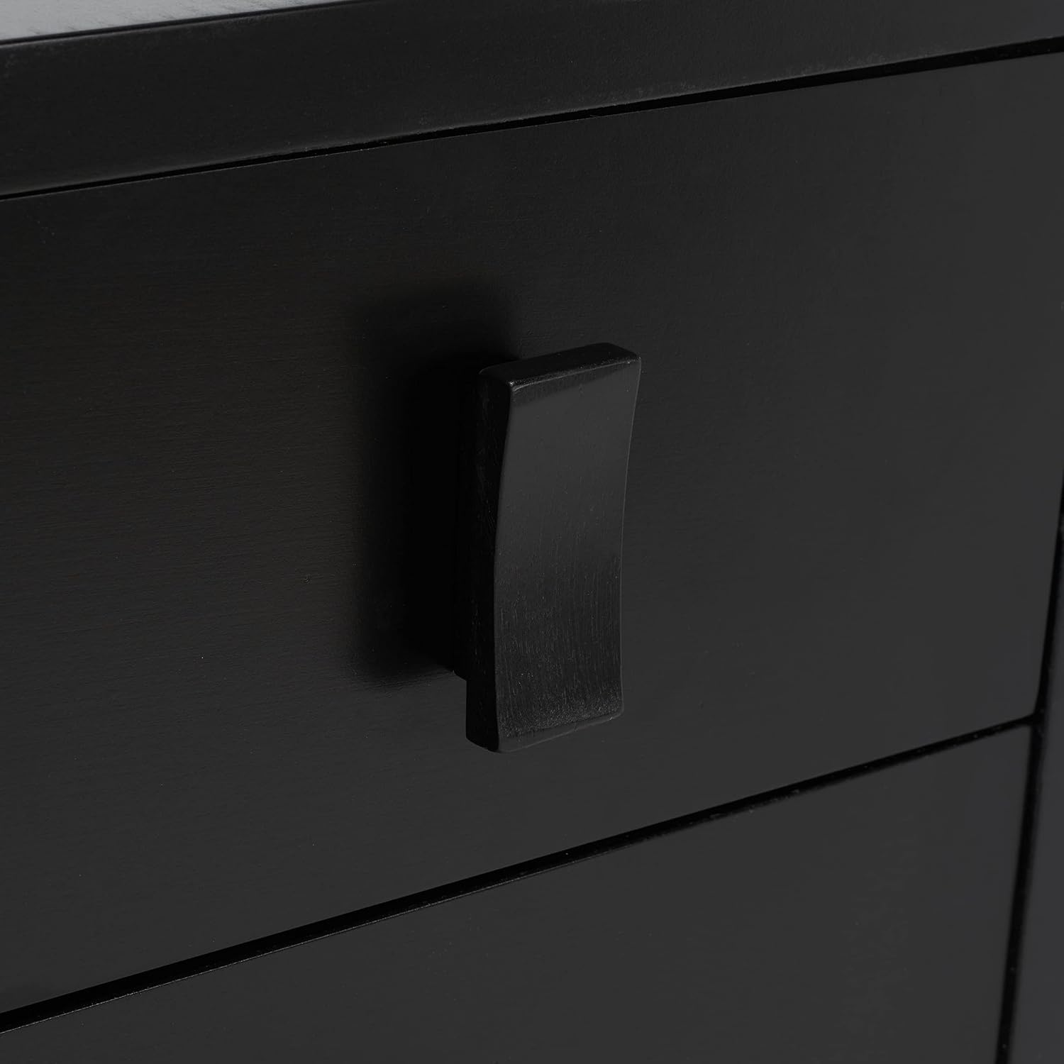 Safavieh Home Collection Blaize Black 3-Drawer Nightstand Dresser Chest