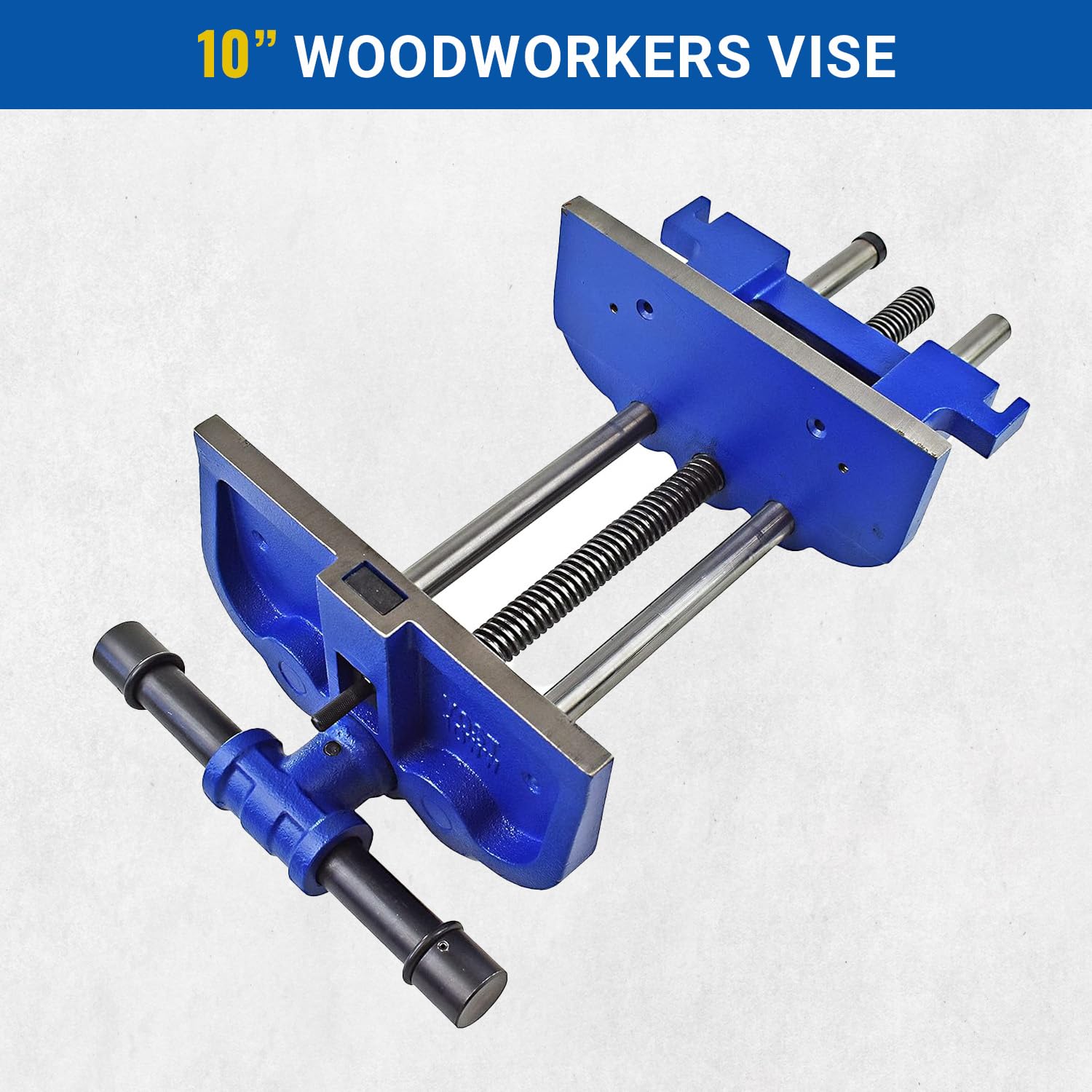 Yost Vises 10WW-CA 10' Heavy-Duty Ductile Iron Woodworkers Vise