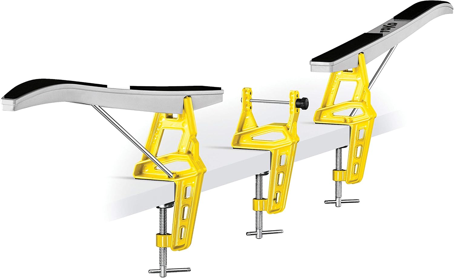 Toko World Cup Nordic Ski Vise - Easily Mount to Work Bench for Cross County Ski Maintenance