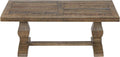 Martin Svensson Home Napa Coffee Table - Reclaimed Natural Finish - Farmhouse Style - Living Room Centerpiece
