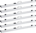 Estune 6 Pcs Blueprint Hanging Clamps Binding Strips Storage for Construction Paper Poster Plans Drawings Arts (36 Inches)