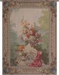 Charlotte Home Furnishings Inc. Bouquet Cornemuse French Tapestry Wall Hanging 58 X 44 Inch Viscose Cotton And Polyester Blend Wall Art Woven In France Perfect For Home Decor And Wall Decor