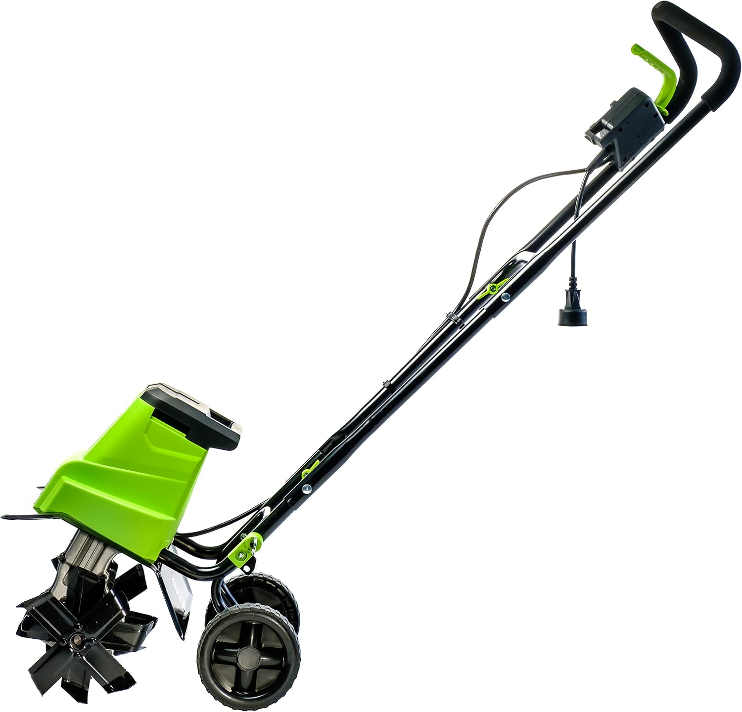 Earthwise TC70090 9-Amp 12-Inch Corded Electric Tiller/Cultivator, Green