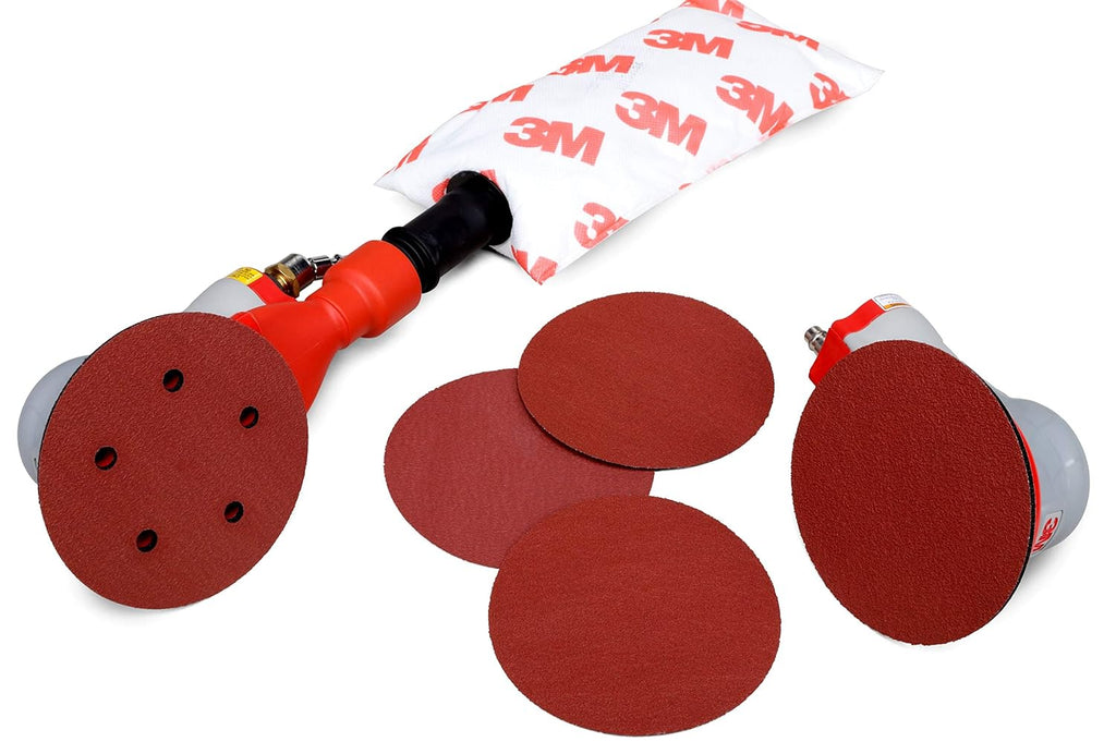 Cubitron Hookit 7447 PRO Disc, 5' x NH 5 HLS, A VFN, Aluminum Oxide, Maroon (Pack of 40)