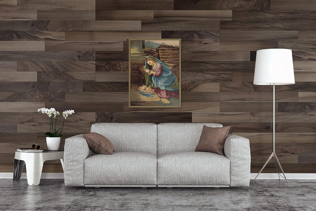 Charlotte Home Furnishings Inc. Madonna Adoring The Child Italian Tapestry Wall Hanging 26 X 20 Inch Viscose Cotton And Polyester Blend Wall Art Perfect For Home Decor And Wall Decor By Raphael