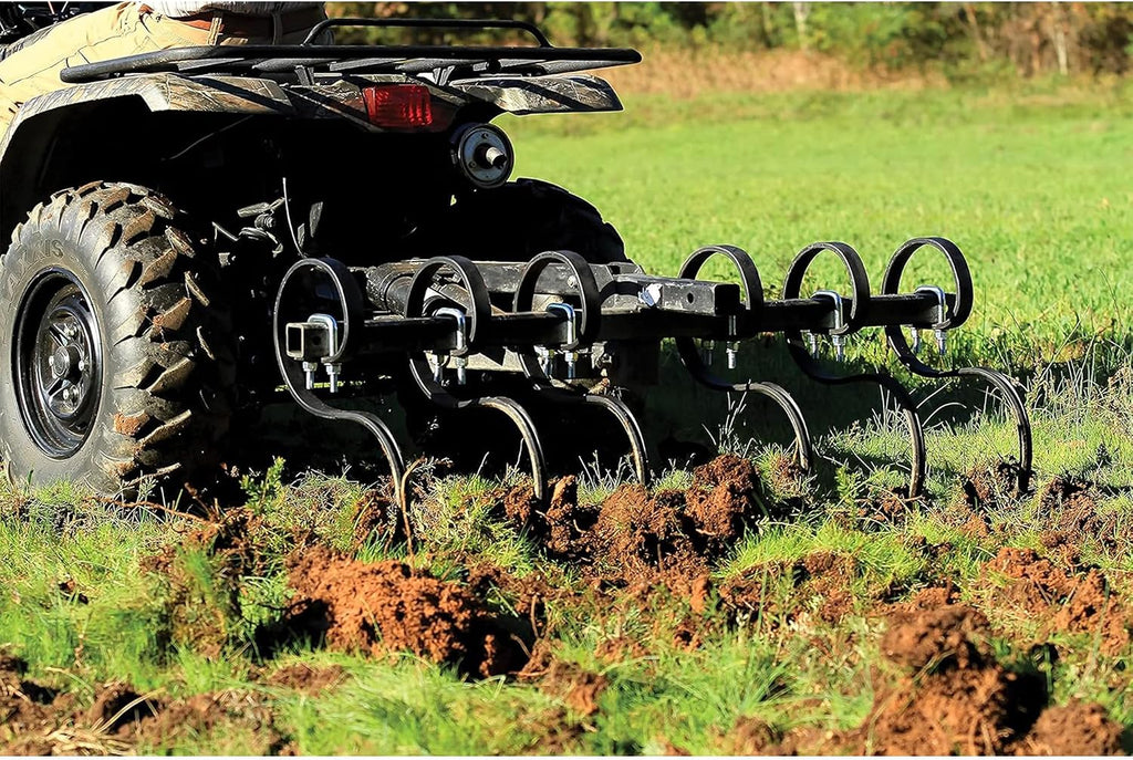 Black Boar Camco ATV/UTV S-Tine Cultivator, for New Ground Preparation or Re-tilling (66007), Implements