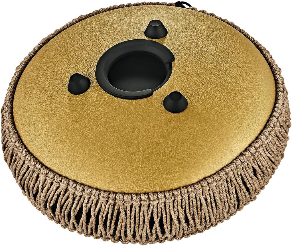 Meinl Sonic Energy Octave Steel Tongue Drum 8 Notes 10' with Mallets, Bag — Sound Healing Instrument for Musical Education, Meditation, ASMR, Yoga