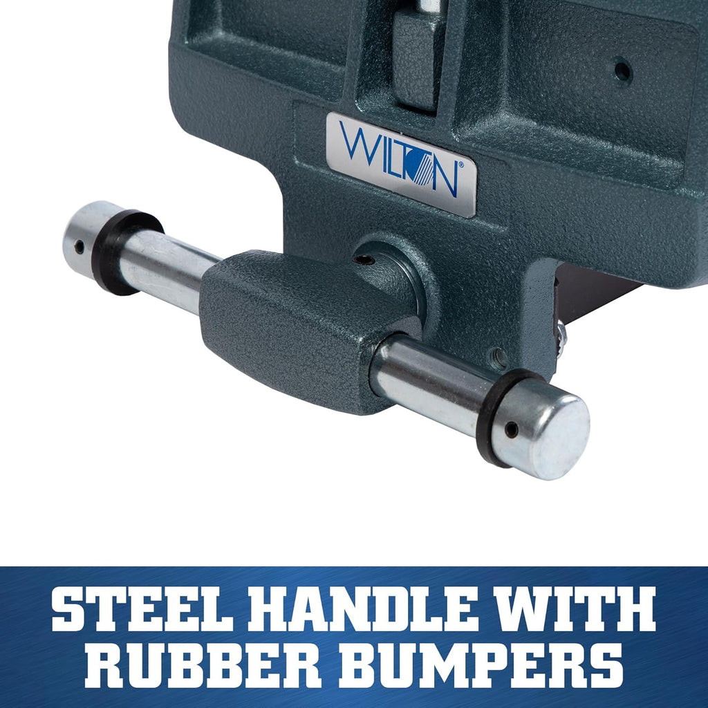 Wilton Woodworking Vise, 4' x 10' Pivot Jaw, 13' Jaw Opening (Model 79A)