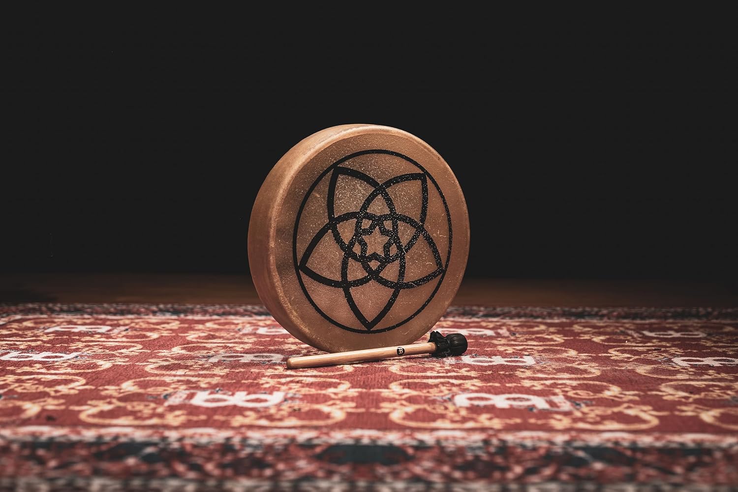 Meinl Sonic Energy 15' Native American Style Hoop Shaman Drum with Mallet For Meditation, Sound Healing Therapy, ASMR, Yoga