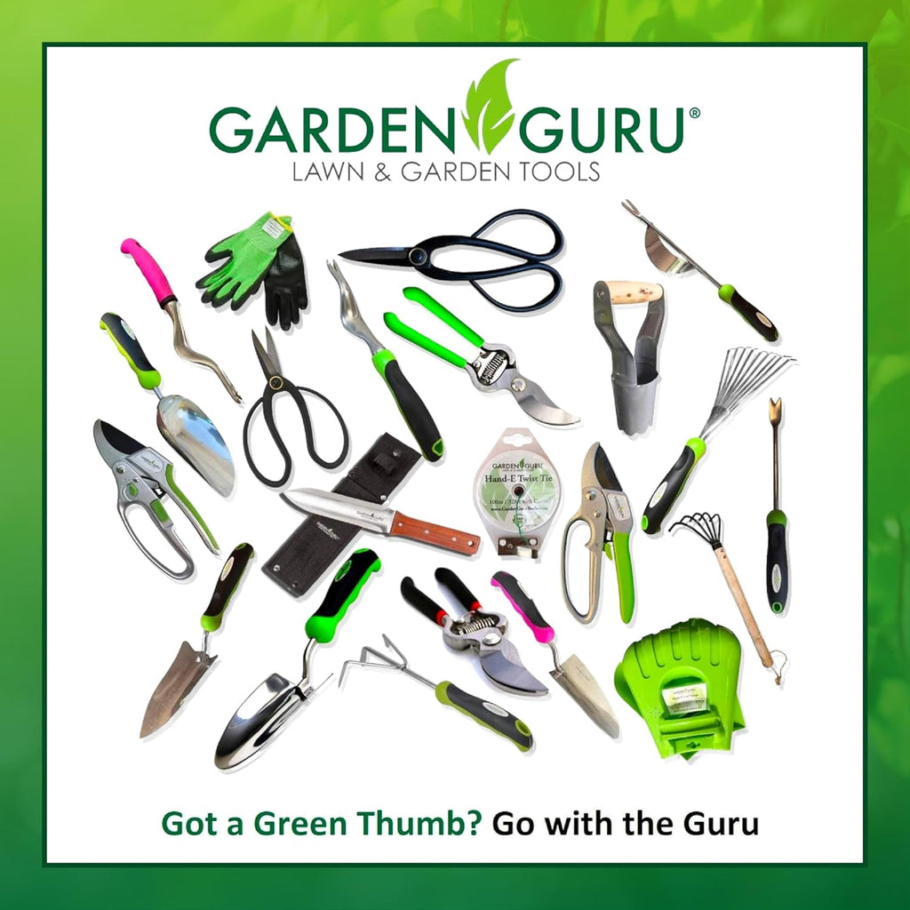 Garden Guru Seed Planting Shovel Trowel Transplanter Widger – Stainless Steel – Rust Resistant - Ergonomic Handle – Hand Dibber Seedling Bulb Planter Tool for Planting Transplanting - 1 Case (60 Pcs)