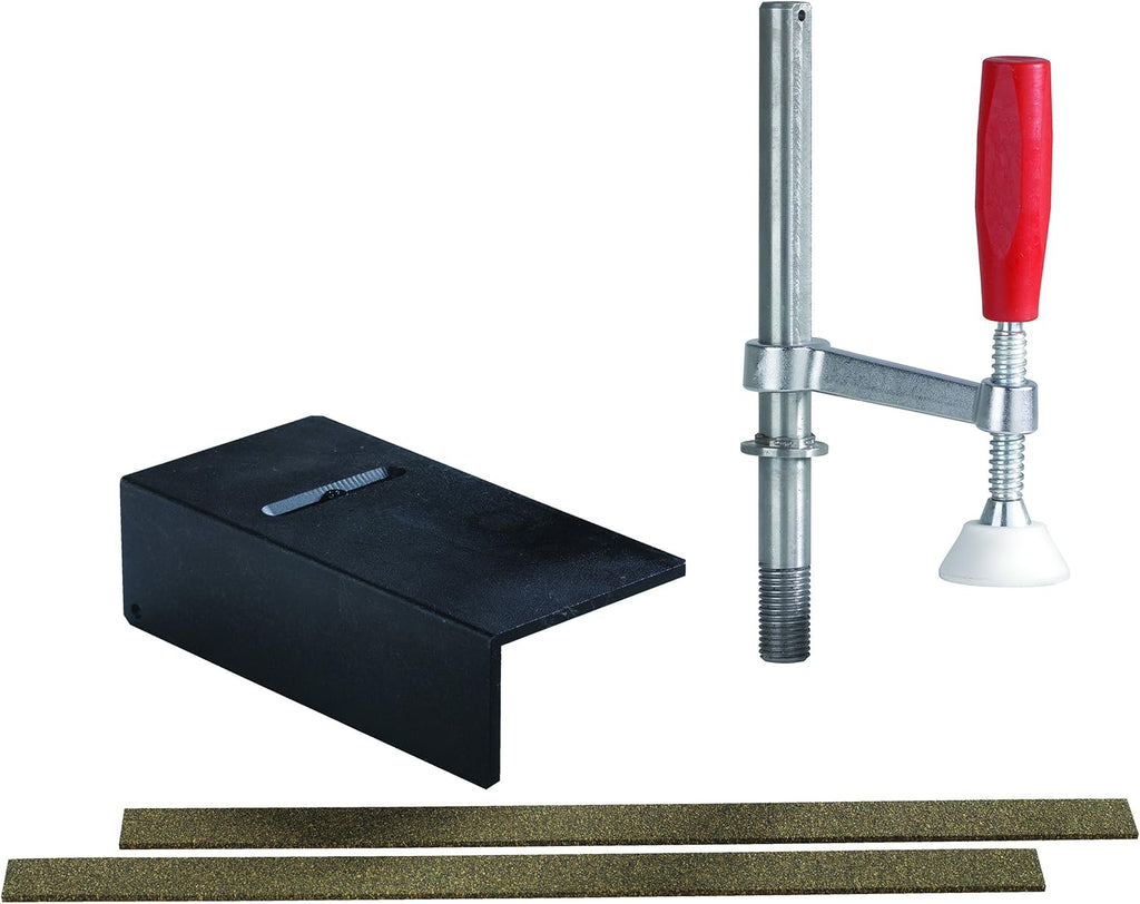 Sjöbergs Elite Accessory Kit – Universal Anvil, Adhesive Jaw Cushions (Pair), 1' Holdfast – Workbench Add-On for Clamping, Metalworking & Vise Protection