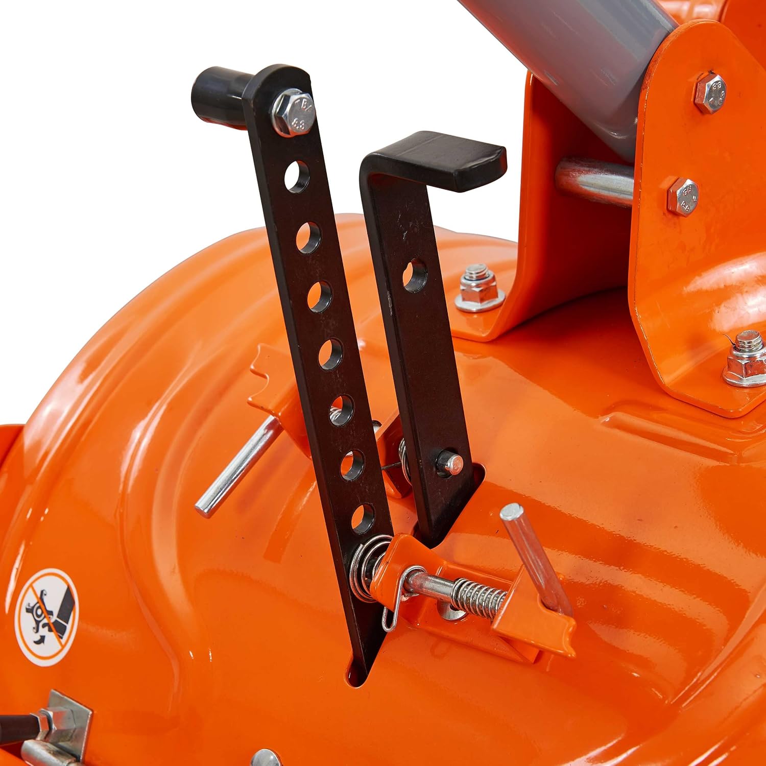 YARDMAX 18 in. 212 cc Gas OHV Engine Rear Tine Tiller with Dual Rotating Tilling