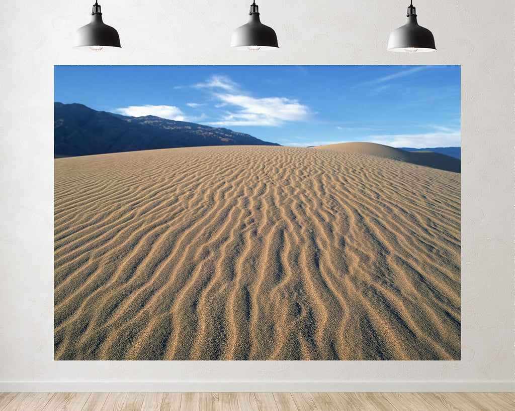 Trykid 20x10ft Desert Sand Dunes Backdrop Western Wild West Mountain Landscape Photo Background for Camping Party Decoration Video Recording Tapestry Photo Studio Prop Fabric