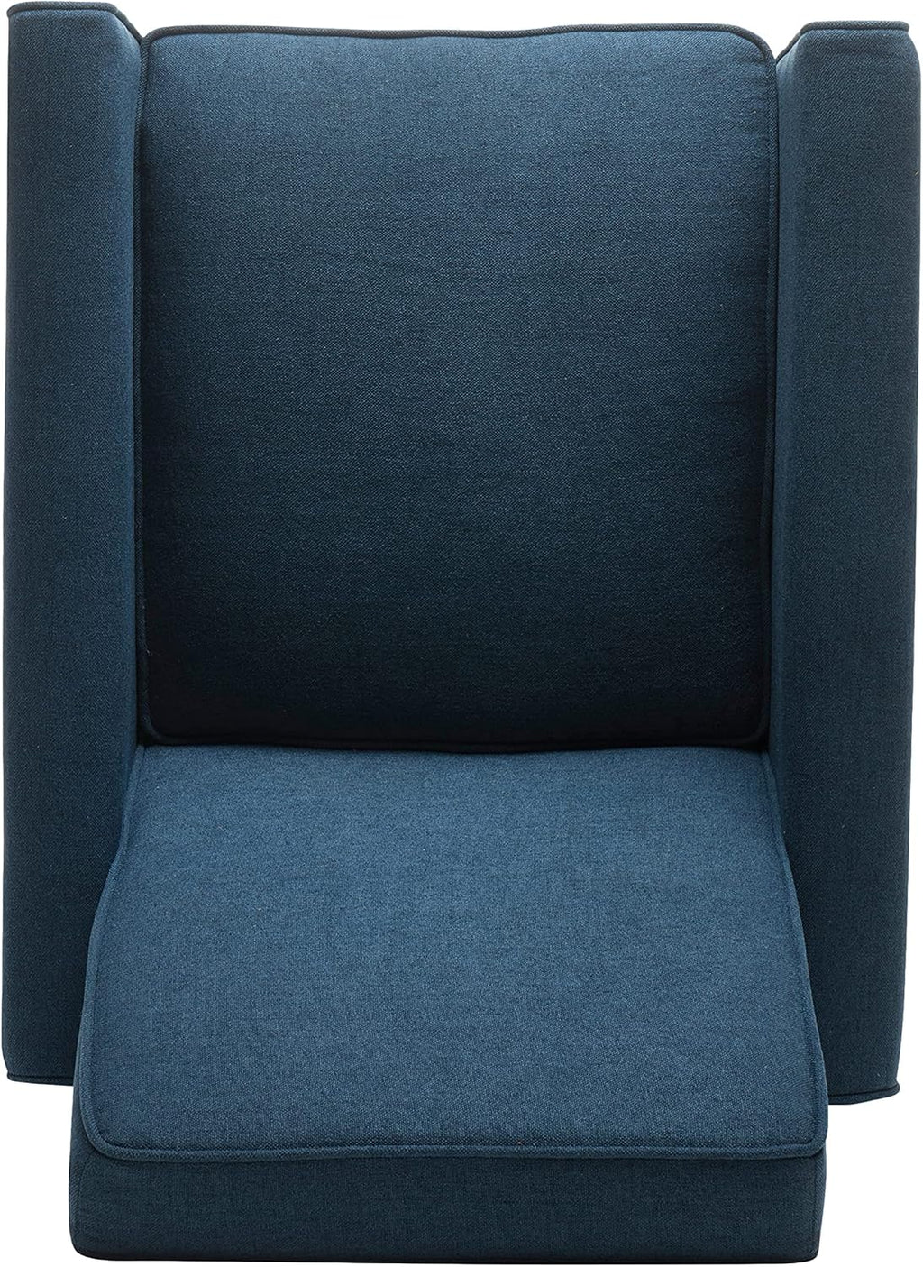 Christopher Knight Home Emmie Fabric Recliner (Set of 2), Navy Blue, Dark Brown