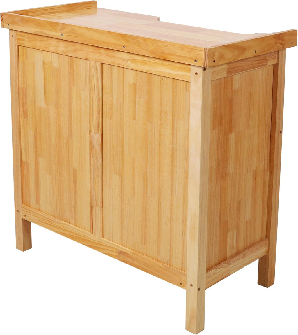Montary 39-Inch Solid Wood Jewelry Workbench - Heavy Duty Jewelry Bench with Mandrel Tray & Metal Liner Pan & Practical Storage Drawers for Jewelry Making & Repair Station