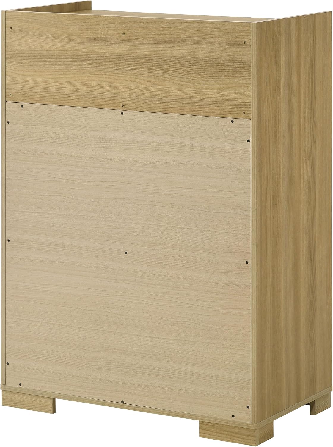 Coaster Home Furnishings - Hyland - Wood - 4-Drawer Chest with Metal Glides, Two-Tone Design and Natural-Finished Hardware - Coastal - Bedroom - Natural - 215655