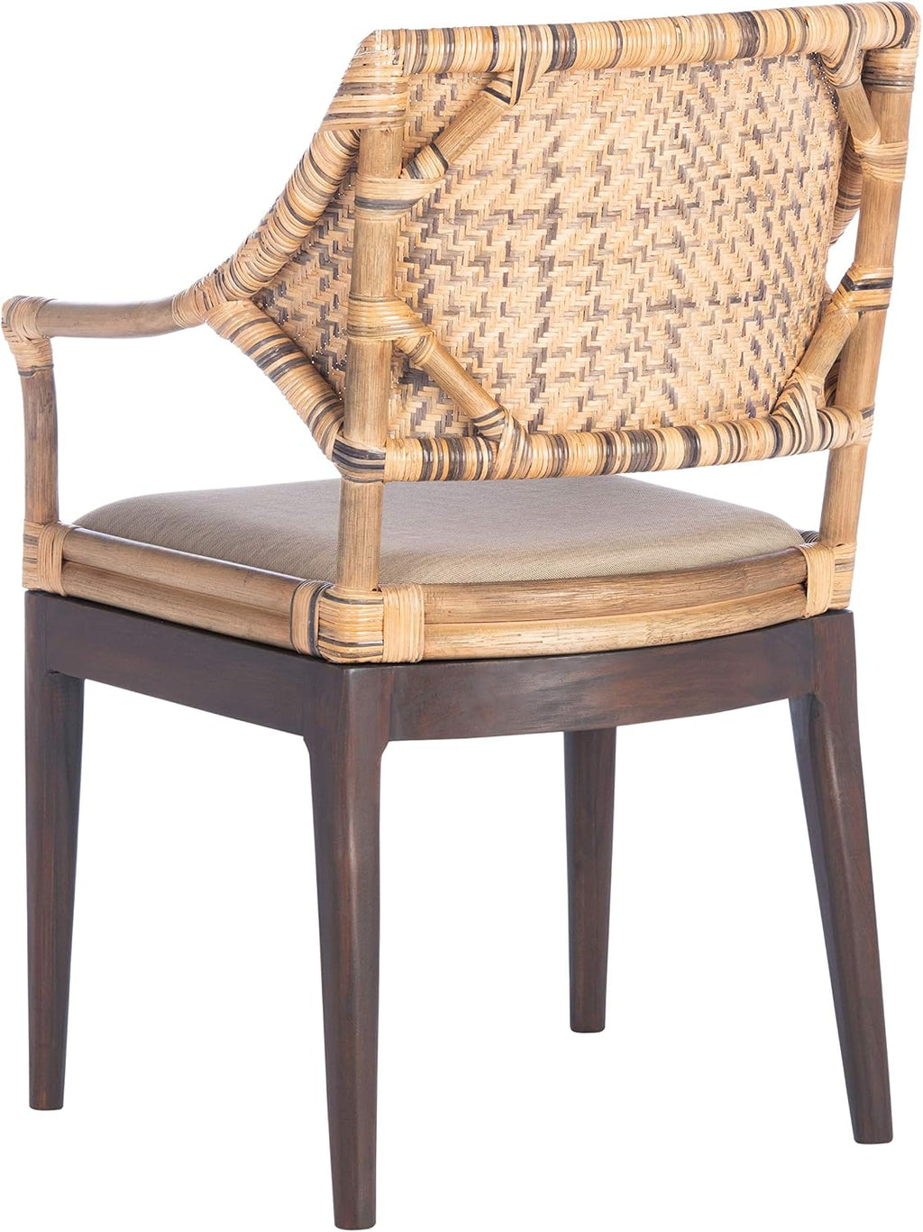 SAFAVIEH Home Collection Carlo Arm Chair, Honey
