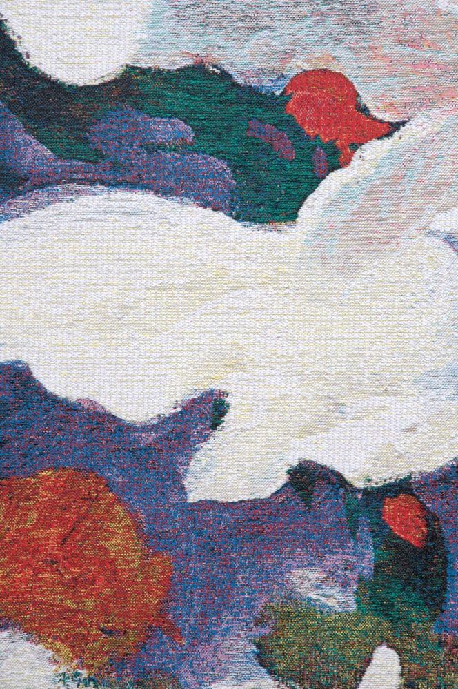 Because Of You By Simon Bull Belgian Tapestry Wall Hanging - 56 in. x 56 in. CottonWool by Simon Bull