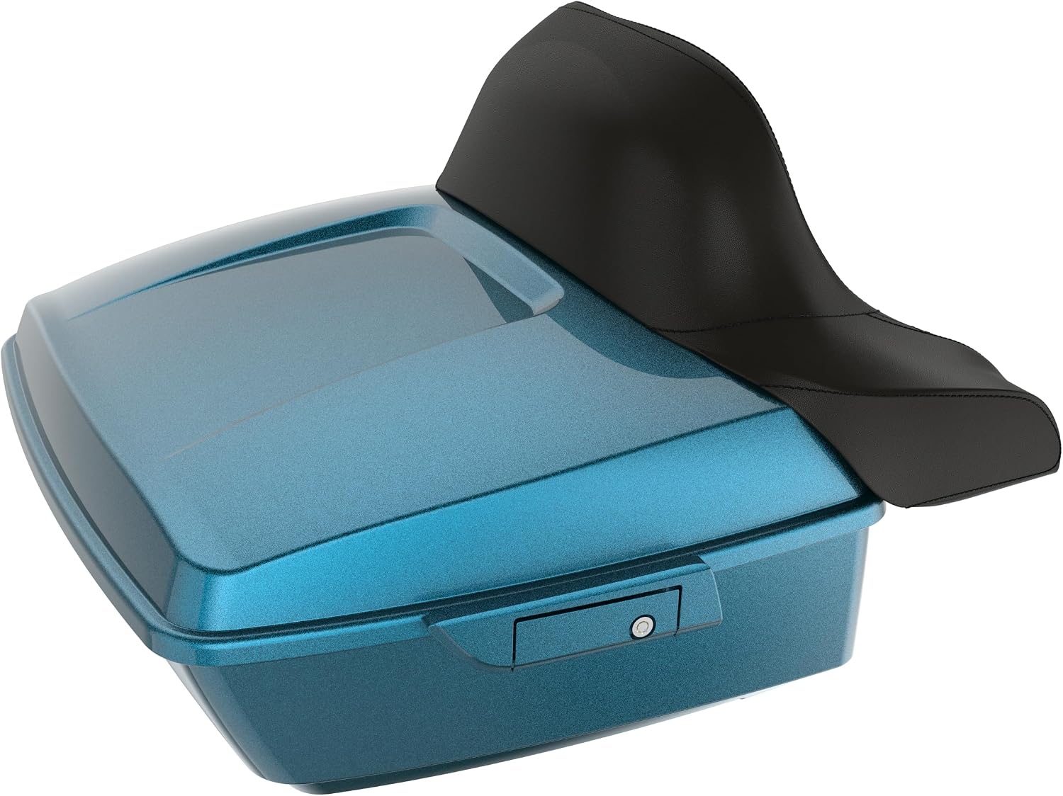 Tour Pack Latches Tahitian Teal,Tour Pack Trunk Lid Latch with Keys Fit for Harley Touring/Road King/Road Glide/Street Glide/Electra Glide/Ultra-Classic 2014+