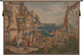 Charlotte Home Furnishings Inc. Return Of Peche French Tapestry Wall Hanging, 42 X 58 Inch, Viscose Cotton And Polyester Blend Wall Art, Woven In France, Perfect For Home Decor And Wall Decor