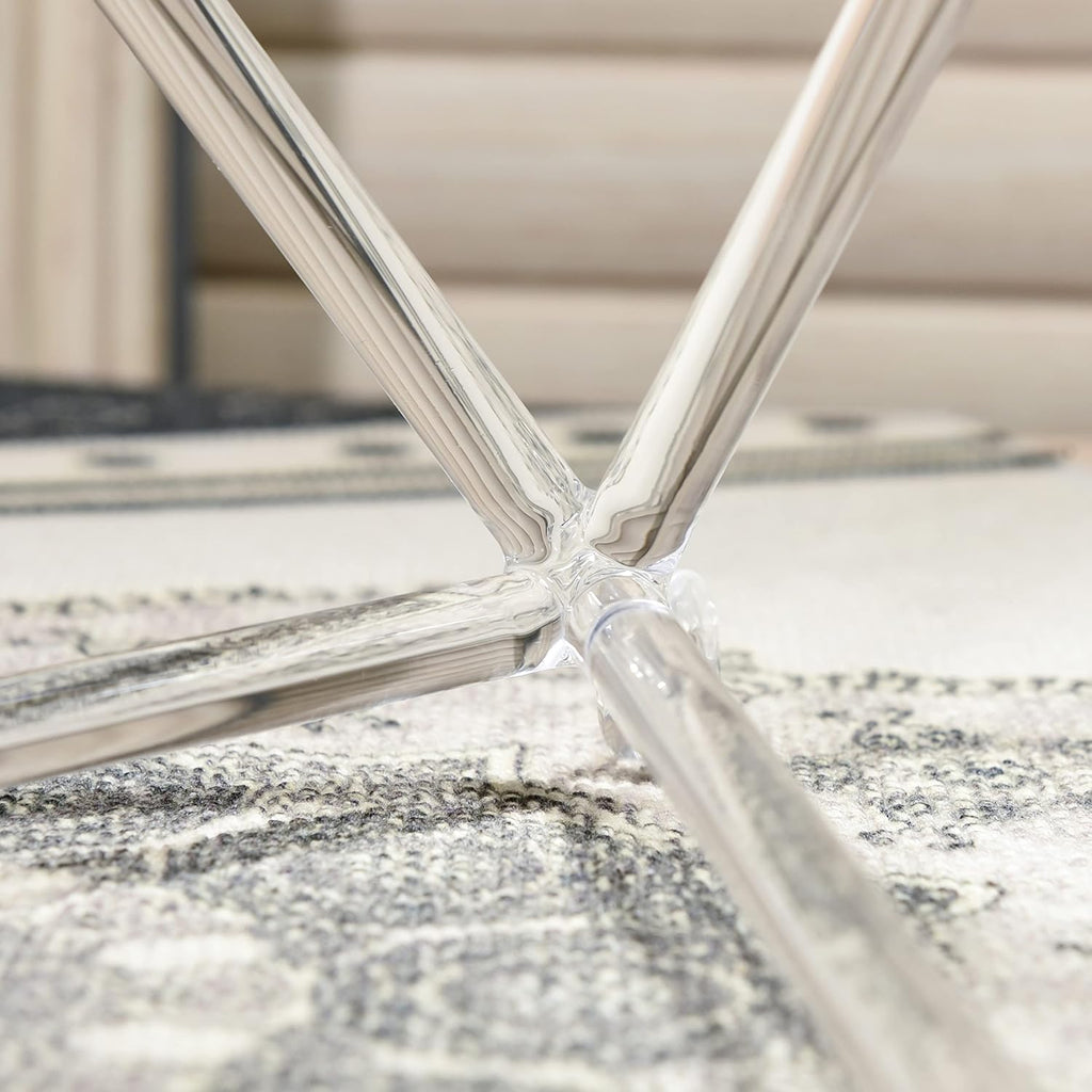 TOPFUND 20 inch Crystal Singing Pyramid with Quartz Suede Mallet