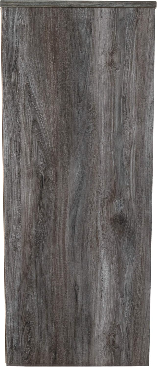 Signature Design by Ashley Baystorm Rustic Coastal 6 Drawer Dresser, Smoky Gray