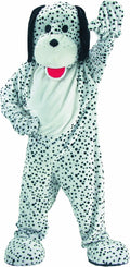 Dress Up America Dalmatian Costume - Black and White Dog Mascot - Plush Dalmatian Mascot for Adults and Teens