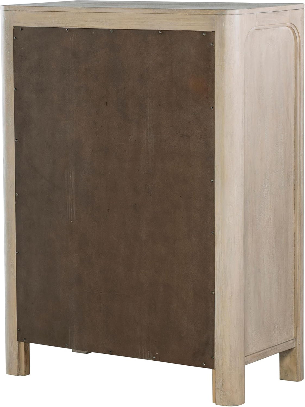 Coaster Home Furnishings - Solano - Wood - 5-Drawer Chest with Coastal Design, Rounded Edges, Bar Pull Handles and Hidden Compartment - Bedroom - Weathered Mango - 222525