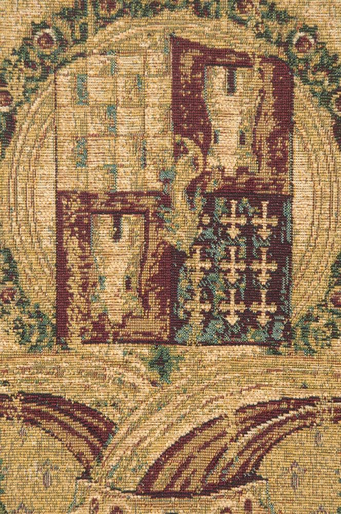 Charlotte Home Furnishings Inc. Stemma Tours Chenille Italian Tapestry Wall Hanging 36 X 26 Inch Viscose Cotton And Polyester Blend Wall Art Italian Woven Perfect For Home Decor And Wall Decor