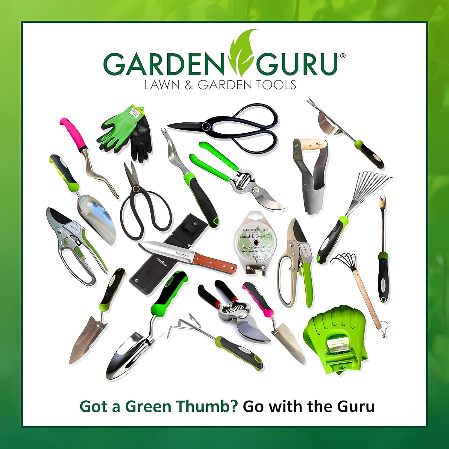 Garden Guru Eco Hand Rake Soil Tiller- 100% Recycled Stainless Steel - Rust Resistant - FSC Certified Wood Ergonomic Handle - Great for Gardening, Loosening Soil & Spreading Mulch - 1 Case (40 Pcs)